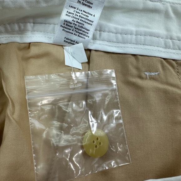 NWT Talbots Girlfriend Relaxed Chinos Size 12 Supersoft Ankle Length - Picture 5 of 9